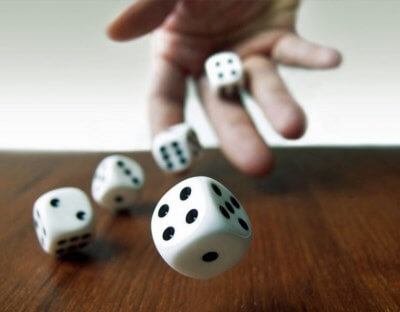 Controlling dice rolls can really help you win craps.
