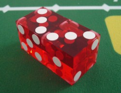 The Sevens to Rolls Ratio and Controlling Dice in Craps, casino game throwing dice. The Sevens to Rolls Ratio and Controlling Dice in Craps, casino game throwing dice.