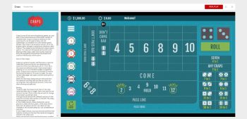 At Bovada you can play both demo and live craps