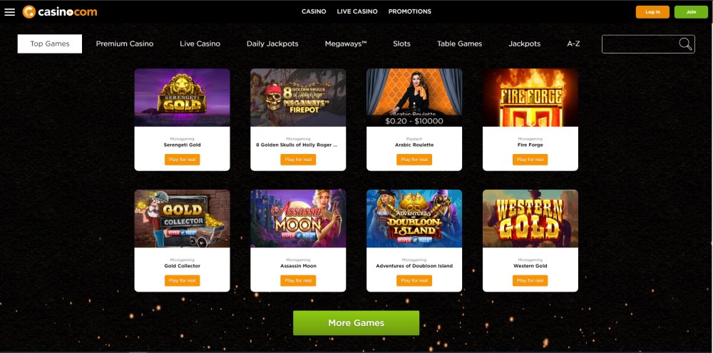 Homepage casino.com