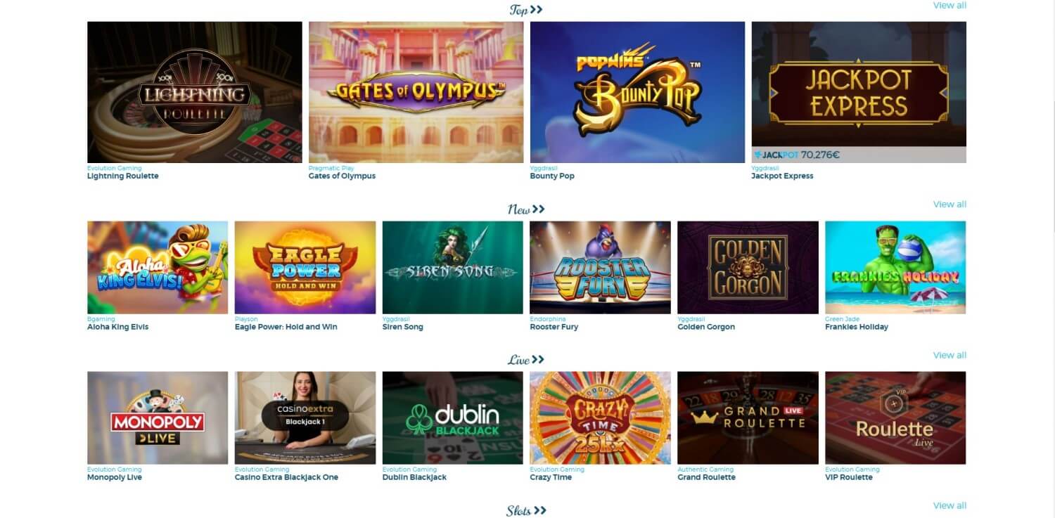 Homepage Casino Estrella