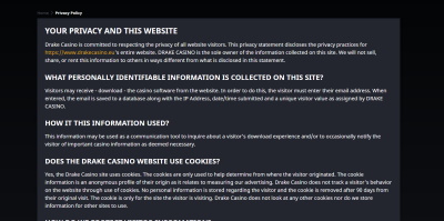 Drake Casino with good security
