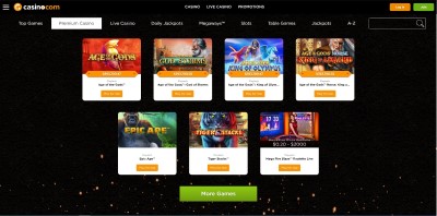 Online casino games - Casino.com
