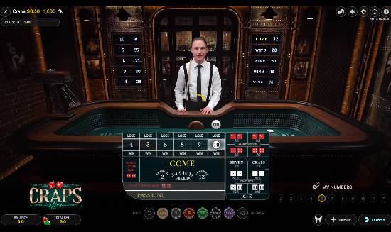 Melbet online craps game